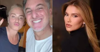 O casal conversou com a influenciadora e prestou solidariedade à empresária.