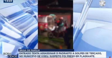 Após a ação, o suspeito fugiu do local, mas rapidamente foi localizado pela equipe da polícia.