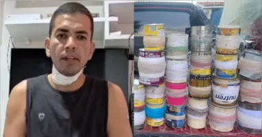 Motociclista contou que usava capacete quando a linha se prendeu ao pescoço e começou a cortar a pele da região.