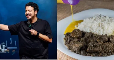 O humorista também cita o Jambu, outro ingrediente típico da região Norte, conhecido por causar sensação de dormência.