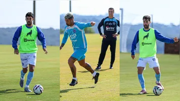 Bruno Bispo, Marcinho e Ítalo estarão no time principal de Júnior Rocha
