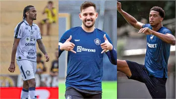 Clube do Remo anuncia a saída de Kayky, Carlinhos e Pavani.