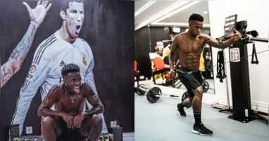 Imagem ilustrativa da notícia Vini Jr. revela inspiração em CR7 e revela controlar vida sexual