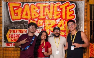Fundadores da Gabinete do Rap: Flawess, Andreza Dias, Luiz Horizonte e Michel Chermont (da esquerda para direita)