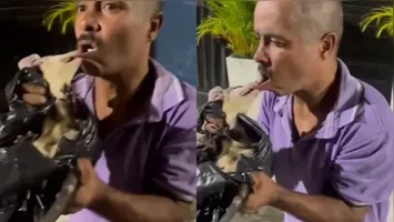 Até o momento, não há informações confirmadas sobre a identidade do homem nem sobre o local exato onde o episódio aconteceu