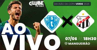 No Mangueirão, o Paysandu tenta uma virada histórica diante do Anápolis, e o torcedor pode acompanhar cada lance da final na transmissão ao vivo da Rádio Clube do Pará pelo Tem Jogo no DOL.