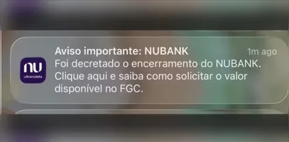 A instituição financeira classificou o episódio como um erro técnico pontual já solucionado.