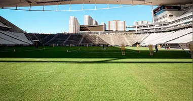 Neo Química Arena passa por problemas no gramado