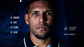 O Clube do Remo reforça a defesa com Matheus Felipe.