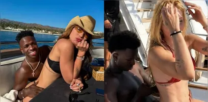Vini Jr. curtiu foto de amiga de biquíni e a internautas repercutiram.
