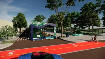 Além da modernização estrutural, a proposta tem foco explícito no fortalecimento do comércio local.