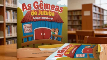 Imagem ilustrativa da notícia "As gêmeas de Jutuba": Livro infantil retrata educação ribeirinha no Pará