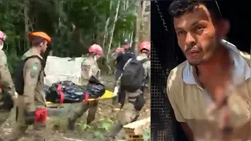 O corpo da pequena Sara Raabe foi encontradp cinco dias depois de desaparecida