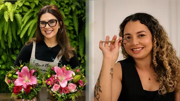 Conheça a histórias de desafios e superação das empreendedoras Monique Elma, proprietária de uma floricultura, e Fatiane Gaia, proprietária de um salão de beleza