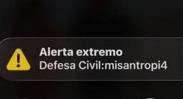s alertas, emitidos entre a noite de sexta-feira (19) e a madrugada de sábado (20), chegaram simultaneamente a moradores de várias cidades.