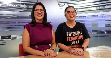 riscila Belfort recebe Eveline Maia, comunicadora, mãe e criadora do projeto Uma Mulher do Futebol no DOL Delas.