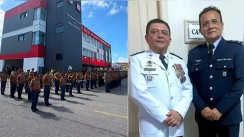 O hino foi criado pelo tenente e maestro Claudemir Rodrigues, em parceria com o maestro Josiel Saldanha, da Força Aérea Brasileira (FAB).
