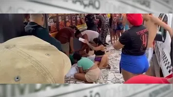 O adolescente mais novo se armou com uma faca e golpeou o irmão