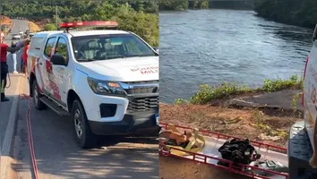 Ônibus cai de ponte na PA-370 entre Santarém e Uruará, deixando ocupantes desaparecidos; Corpo de Bombeiros realiza buscas.