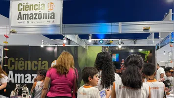 Estande da UFPA reúne pesquisas sobre biodiversidade amazônica, cultura oceânica e conservação ambiental na SBPC Jovem 2026.