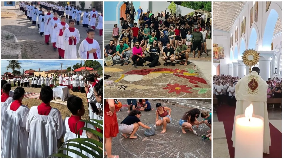 Imagem ilustrativa da notícia Conceição do Araguaia celebra Corpus Christi