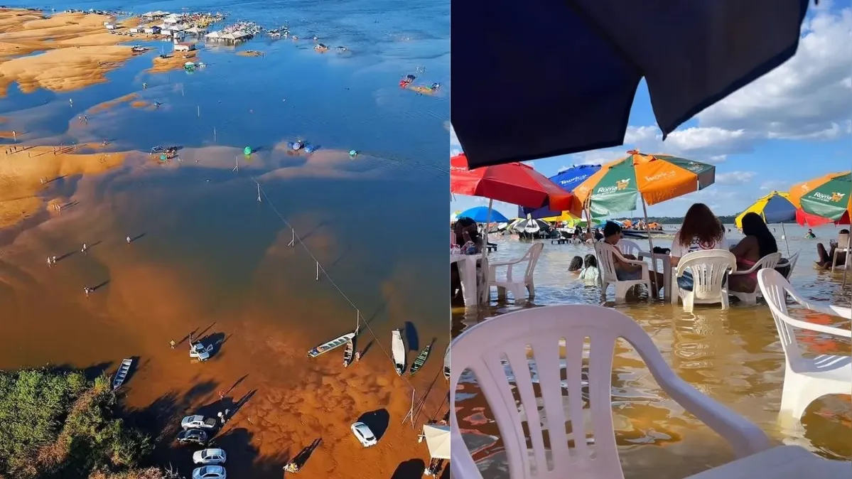 Imagem ilustrativa da notícia Praias de Conceição do Araguaia têm movimento antes da abertura oficial