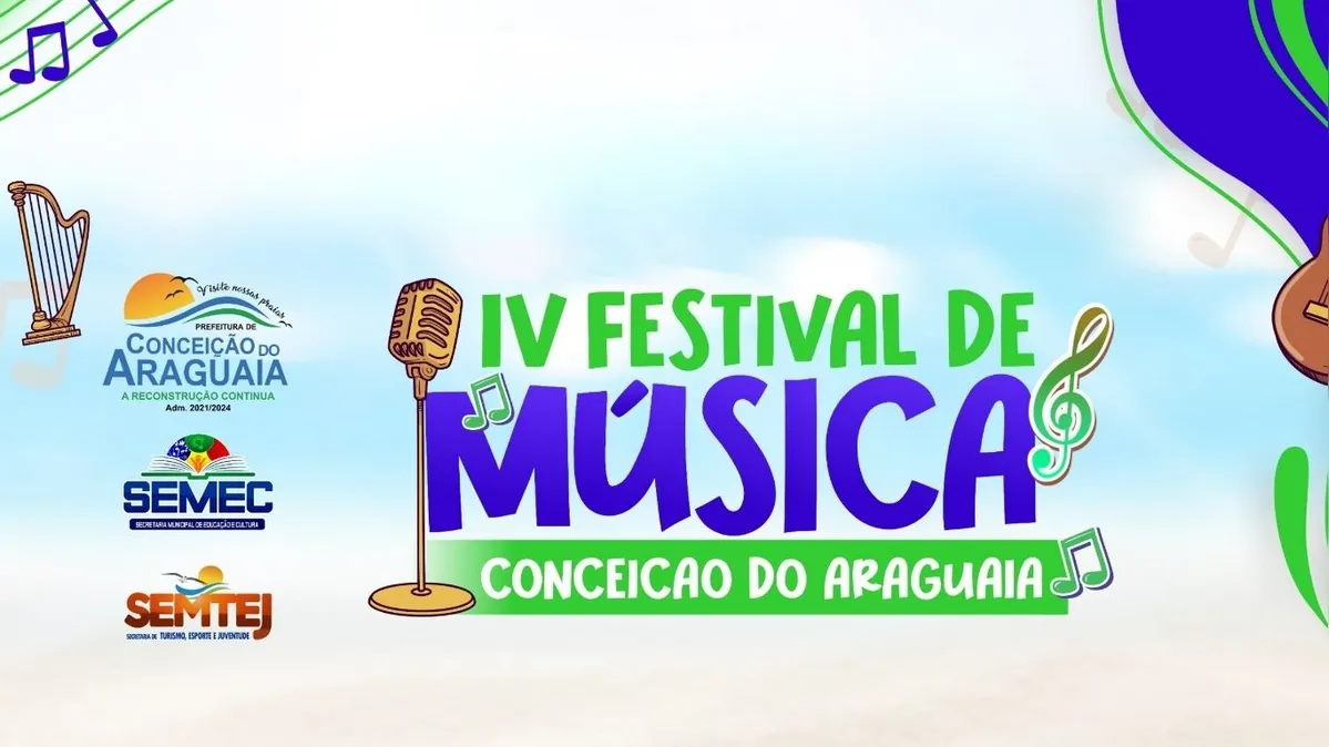 Imagem ilustrativa da notícia Conceição do Araguaia abre inscrições para Festival de Música Popular
