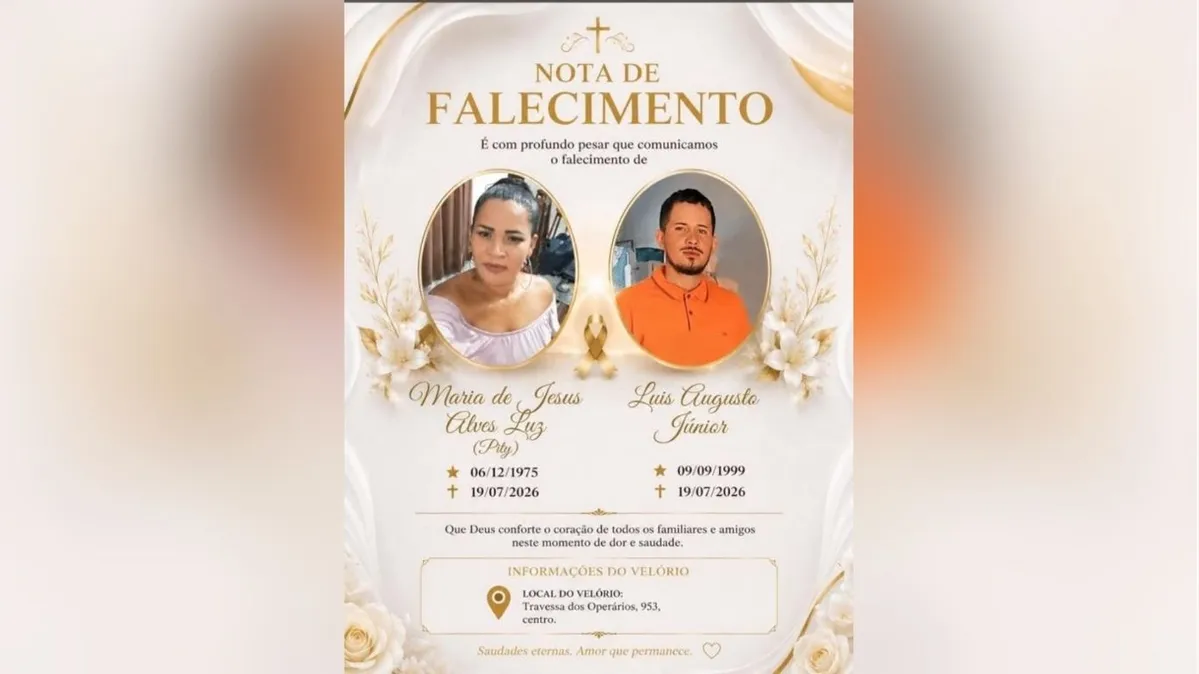 Imagem ilustrativa da notícia Acidente na PA-287 deixa mãe e filho mortos no sul do Pará