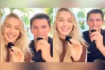 Amaury Nunes e Gabriela Buraick assumiram o relacionamento nas redes sociais com declarações sobre fé, amor e planos de formar uma família.