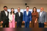Jader Filho debate as eleições presidenciais de 2026 em evento em Belém, abordando a importância da Região Norte e seus desafios.