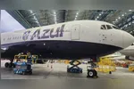 O avião pertence à companhia sul-africana Aeronexus e foi avaliado em cerca de R$ 1,19 bilhão.