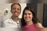 O casal namora desde 2022 e comemora quatro anos e meio de relacionamento.
