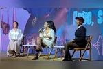 Karol Conká e Linn da Quebrada participaram dedebates na 19ª edição do Festival Latinidades.