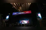 Os shows começaram com representantes da cena gospel local