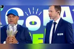 Tiago Leifert respondeu em tom de brincadeira à previsão feita por Carlinhos Vidente durante transmissão do SBT.