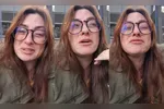 Professora Michele Ramos decidiu pedir licença após encontrar uma lâmina de vidro em seu copo de água durante uma aula em uma escola municipal de São José dos Campos (SP).
