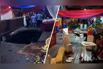 Imagem ilustrativa da notícia Mãe de aniversariante diz estar em choque após piso ceder em festa de 15 anos, em Belém