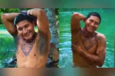 Influenciador Kallisson Wapichana viralizou ao mostrar técnica ancestral de depilação do povo Wapichana, baseada em conhecimentos transmitidos entre gerações