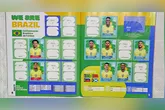 E você, já começou a coleção? Copa do Mundo começa no dia 11 de junho e Brasil estreia dia 13 contra Marrocos
