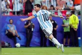 Pela seleção da Argentina, Messi acumula 119 gols em 200 partidas disputadas.