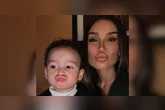 Cris, filho de Bianca Andrade e Fred Bruno, viralizou nas redes sociais nesta semana coma expressão "gag de la gag".