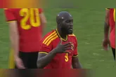 O atacante do Napoli respondeu bem ao primeiro teste e marcou o segundo gol na vitória belga por 2 a 0 sobre a Croácia.