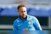 Neymar se lesionou na partida do Santos contra o Curitiba, no último dia 17 de maio.