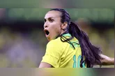Marta entrou em campo no amistoso entre Brasil e EUA na última terça-feira (09).