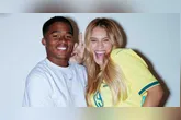Endrick e Gabriely Miranda anunciaram o nome do primeiro filho durante o chá de bebê do casal.