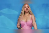 Rihanna posou com peças da coleção da Savage X Fenty e movimentou as redes sociais.