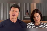 O apresentador citou a perda da primeira filha e também o período em que Vera passou pelo tratamento contra o câncer, diagnóstico recebido recentemente pela modelo.