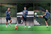 Vitor Bueno (centro) poderá retornar ao time titular do Leão