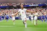Harry Kane brilhou e balançou a rede duas vezes na vitória inglesa sobre a Croácia.