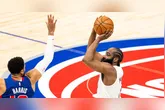 James Harden chamou a resposa - finalmente - e colocou os Cavs em vantagem para decidir em casa